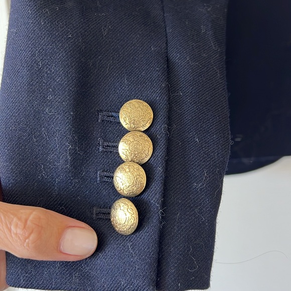J.Crew Navy “Schoolboy” Blazer in Size 8 - Picture 6 of 6
